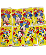 9 Mickey Mouse Disney Play Pack Grab and Go Crayons Stickers and Colorin... - £4.69 GBP