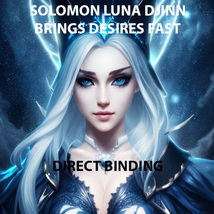 Haunted Luna Moon Djinn Brings Desires Fast Solomon Direct Binding Work Magick - £59.20 GBP