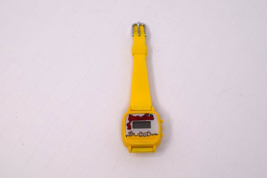 Vintage Clifford Kids Digital Wristwatch Yellow Plastic Band Untested - £11.86 GBP