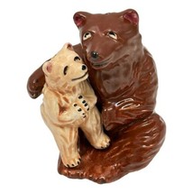 Mama Bear and Cub Japan Set Salt &amp; Pepper Vintage 1950s - £36.32 GBP