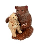 Mama Bear and Cub Japan Set Salt &amp; Pepper Vintage 1950s - $44.50