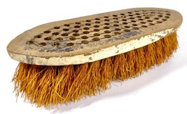 1950&#39;s Corn Broom Hand Brush, Grooming, Scrubbing, Scouring, 8.5&quot; Tapered Handle - £20.84 GBP