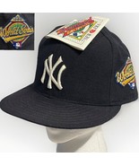 Vintage New York Yankees New Era PRO Fitted Cap 1996 World Series 7 1/8 ... - £86.94 GBP