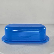Tupperware Butter Dish Blue 5079A-1 5080A-2 - $14.01