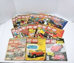 Lot of 24 Vintage Hot Rod Magazine’s 1970 - 1982 - $17.95