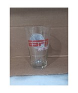 Miller Lite Beer Glass Blue &amp; Red True Pilsner 5.75&quot;, ESPN Fan Merchandise - £8.40 GBP