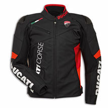 Ducati Corse C6 Leather Jacket Motorbike Motorcycle  - £141.43 GBP