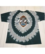 Liquid Blue T Shirt New York Jets Football Tshirt Tie Dye 2XL White Tag ... - $123.07 CAD