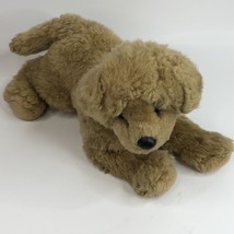 Douglas The Cuddle Toy Realistic Brown 14&quot; Labradoodle Dog Plush Stuffed Animal - £12.76 GBP