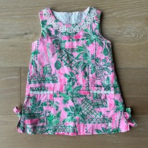 Lilly Pulitzer Little Lilly Classic Shift Dress Mandavilla Baby Always Worth It  - £38.66 GBP