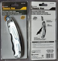 2pc ALLTRADE TRADES PRO RETRACTABLE UTILITY KNIFE QUICK CHANGE BLADE 4 P... - $19.98