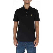 Lyle &amp; Scott Men Polo Black Designer Shirt Logo 2025 Collection - $1,549.80 MXN
