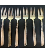 6 Forks 7” Long South Seas by Oneida Community Silverplate - €25,19 EUR