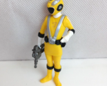 B. 2008 Bandai Power Rangers Full Throttle Yellow Ranger 3.5&quot; Vinyl Figure - $12.60