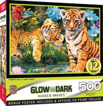 Baby Fanatics Masterpieces 500 Piece Glow in The Dark Jigsaw Puzzle for ... - $14.49+
