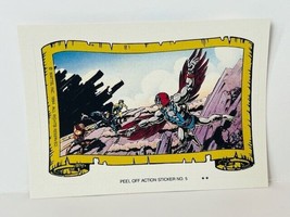 Masters of Universe trading card sticker 1984 Mattel puzzle He-Man Strat... - £15.74 GBP