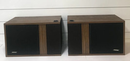 Bose 301 Series I Speakers Direct Reflecting Walnut Wood Grain Pair Vtg USA - £158.27 GBP
