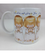 Hallmark Three Praying Angels Peace Love and Joy Coffee Cup Mug - £7.71 GBP
