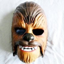 STAR WARS TALKING CHEWBACCA Electronic MASK Moving Mouth Hasbro Force Aw... - $347.57 MXN