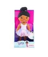 Beautiful Curly Me Imara Ballerina Plush Doll Black Curly Hair 14&quot; - $25.38 CAD