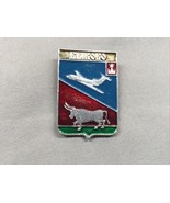 BYKOVO RUSSIA Vintage  COAT OF ARMS PIN - $376.54 MXN