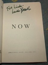 Lauren Bacall Now Signed autographed Hard Back Book - £67.37 GBP