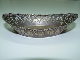 Antique 1899 Silver 925 Openwork Basket Gebr Friedlander Marked Sheffiel... - $101.20