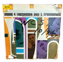 The 4 Freshmen &amp; 5 Trombones Promo Rare Jazz Vinyl Capitol Record Lp 33 Rpm 12&quot; - £77.86 GBP