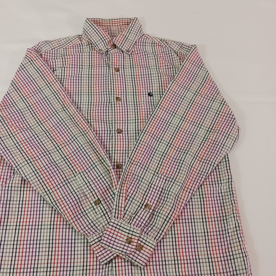 Carhartt S252 WTH Men’s Multicolor Plaid Cotton  Button-Down Long Sleeve Size M Item image 11
