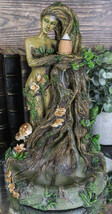 Forest Celtic Greenman Tree Woman Gaia Ent Backflow Incense Cone Burner ... - $29.99