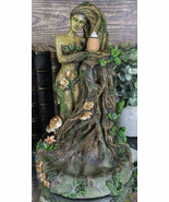 Forest Celtic Greenman Tree Woman Gaia Ent Backflow Incense Cone Burner ... - €25,80 EUR