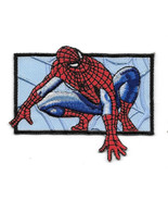 The Amazing Spider-Man Crouched Figure Embroidered Die Cut Patch NEW UNUSED - £6.24 GBP