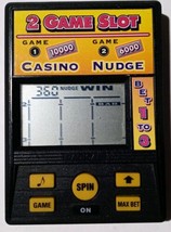 Radica Electronic 2 Game C ASIN O &amp; Nudge Slot Game In Good Used Working Condition - £2.31 GBP