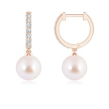 Authenticity Guarantee

ANGARA Japanese Akoya Pearl Huggie Hoop Earrings... - $917.10