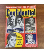Confidential Magazine May 1957 Marilyn Monroe &amp; Joe DiMaggio  Elvis - £27.45 GBP