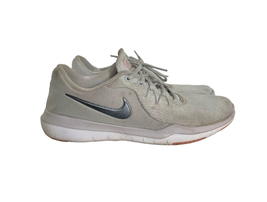 Women&#39;s Light Gray and Pink Nike Running Shoes Flex Supreme TR6 Size 8.5 - £11.68 GBP