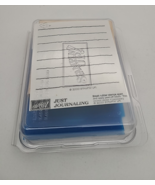 Stampin Up Just Journaling Rubber Stamp + 4 Templates Junk Journal Heart Oval  - $9.99