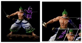 One Piiece Anime Figure GK RoronoaZoro Action Figure PVC Collection 20cm  - £17.75 GBP