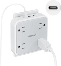 Multi Plug Outlet Extender, Tessan Surge Protector Splitter, College Dor... - $33.99