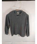 Vintage High Sierra Sweater Crewneck Men&#39;s Gray Pullover Long Sleeve Siz... - £7.52 GBP