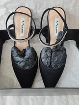Nina Slingback Billie Womens Sz 8.5 M Rhinestone Pointed Toe Pumps Dress - $24.70