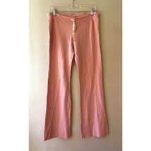 Express Sz S Stretch Pull On Pink Knit Yoga Pants Straight Leg Leggings - $24.10