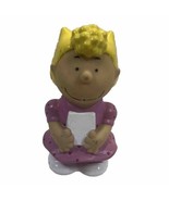 JUST PLAY PEANUTS WATER SQUIRTER RARE Sally Figure Bath Toy 4” - £10.27 GBP