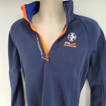 RLX Ralph Lauren Sailing Ocean Series Men's Size Small 1/4 Zip Sweatshirt Blue - $34.60