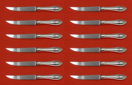 Mount Vernon by Lunt Sterling Silver Steak Knife Serrated Set 12pc 8 1/2... - $15,517.43 MXN