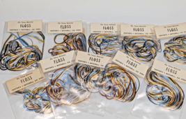 10 Packs of NOS Vintage Herter&#39;s Fly Tying Floss - Blue Yellow Brown Whi... - $359.94 MXN