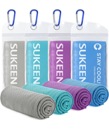 [4 Pack] Cooling Towel (40&quot;X12&quot;),Ice Towel,Soft Breathable Chilly Towel,... - $28.17