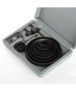 Hole Saw Set - 16 Pc Hole Saw Kit- 3/4&quot; - 5&quot;&quot; - Includes Case - New - $16.99