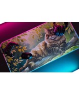Cozy Cat Desk Mat, Perfect for Home Office, Cat Lover Gift, Workspace De... - $40.71 CAD