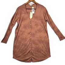 White Crow Womens Dress Sz S Whiskey Grove Thermal Button-Front Casual Boho - $438.86 MXN